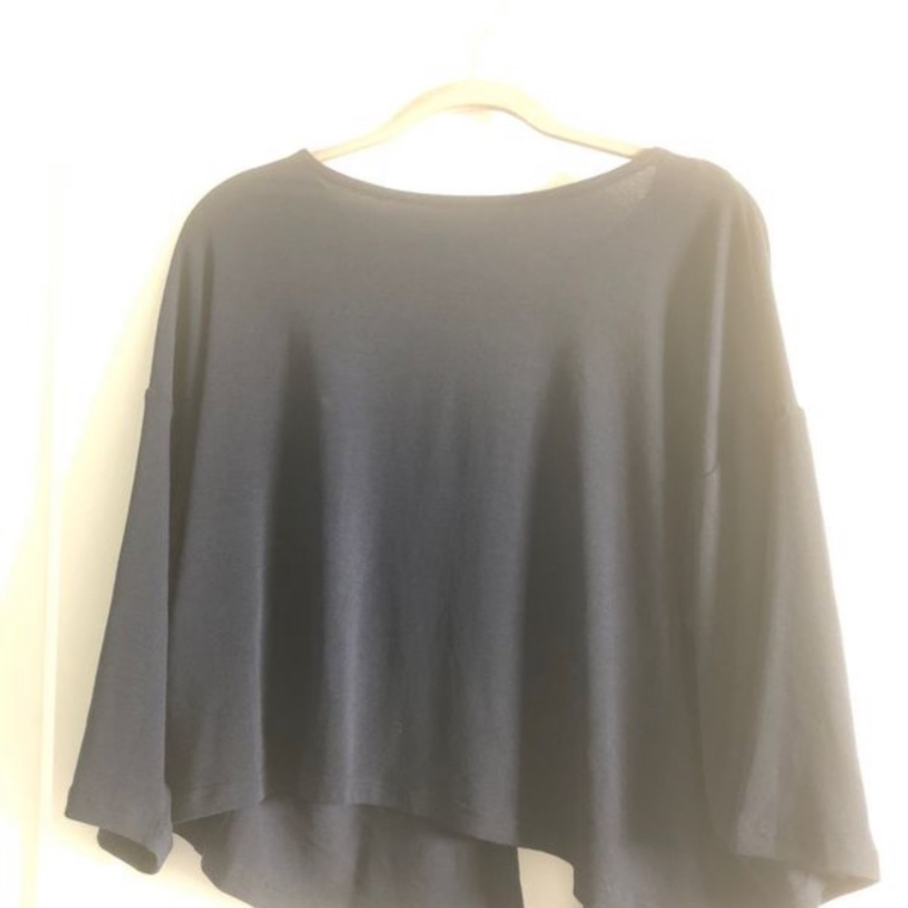 Navy blue blouse